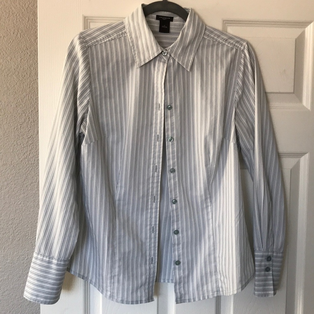 Ann Taylor Button Down Dress